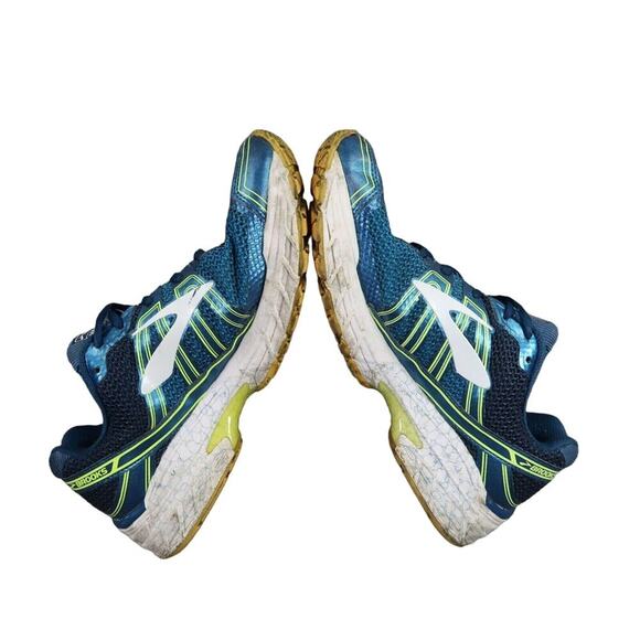 Brooks Shoes Mens 9 Athletic Trainers Vapor 4 Running Sport Active Walking Blue - Picture 10 of 14